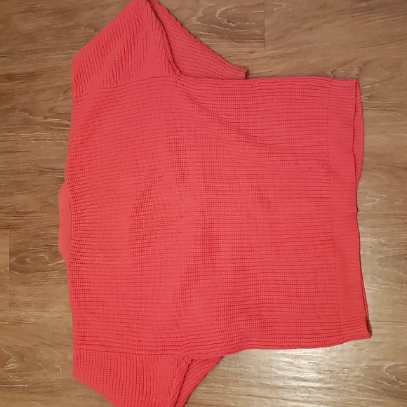 (XL) Gad-abouts Pink Knit Cardigan Vintage Comfy Cozy Coastal Grandma Cottage - Picture 7 of 7